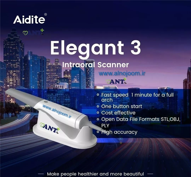 اسکنر داخل دهانی aidite مدل Elegant3